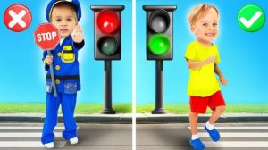 Крис показывает правила дорожного движения — Полезные истории для детей