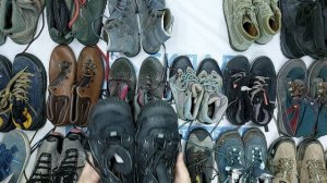 41523 Обувь трекинг, 5пак, scarpe trecing, секонд (extra/1 кат) оптом