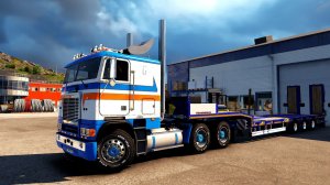 574 / ЕTS2 1.57 / Freightliner FLB / Дальнобой по Норвегии.