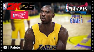 NBA 2K26 |Playoff (02-03)|Round -3|Game - 1| Los Angeles Lakers - Minnesota Timberwolves