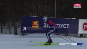 Четвероногий спортсмен на финале Кубка России по биатлону