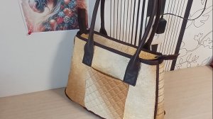 Сумочка Золотая осень. Пошив