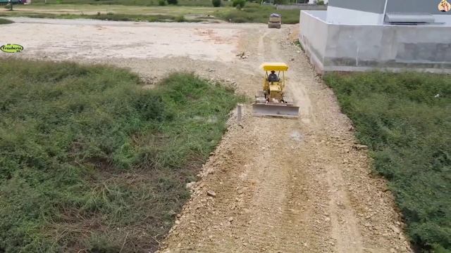 Строительство, очередной участок, засыпка , обзор