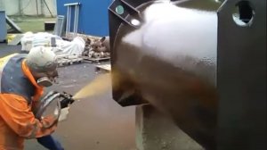 Напыление биурс на оборудовании ПРОТОН