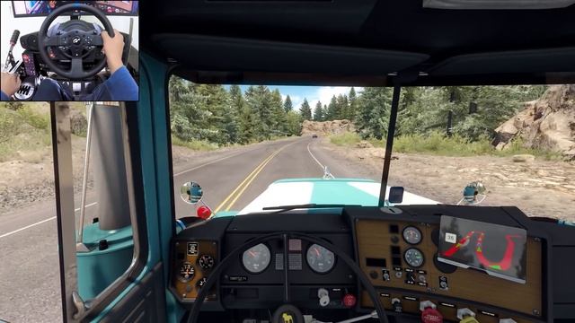 Rocky Mountain: национальный парк в ATS 🏔️ Дальнобой на Thrustmaster T300RS 🚛