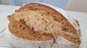 Хлеб в чугунной кастрюле, минимум усилий и максимум эффекта!🤗