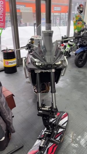 Сколько весит Сноубайк тяжелого класса?