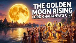 The Golden Moon Rising -  Lord Chaitanya's Gift