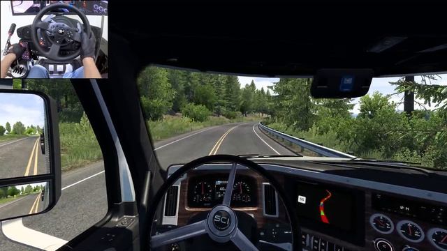 Western Star 49X: Сиэтл — Беллингем 🚛 Дальнобой в ATS на Thrustmaster T300RS 🔥