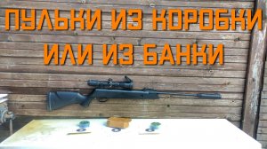 Пульки из коробки или из банки Какие пульки для пневматики лучше и точнее SnowPeak SR1000S