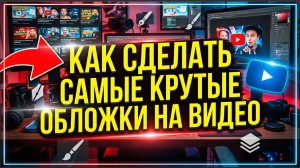 КАК СДЕЛАТЬ САМЫЕ КРУТЫЕ ОБЛОЖКИ НА ВИДЕО