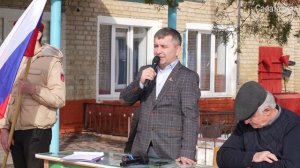 Открытие трех "Парт Героя" в честь выпускников Гунийской гимназии, погибших в зоне СВО