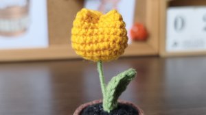 Мастер-класс по вязанию тюльпана крючком. Амигуруми для начинающих