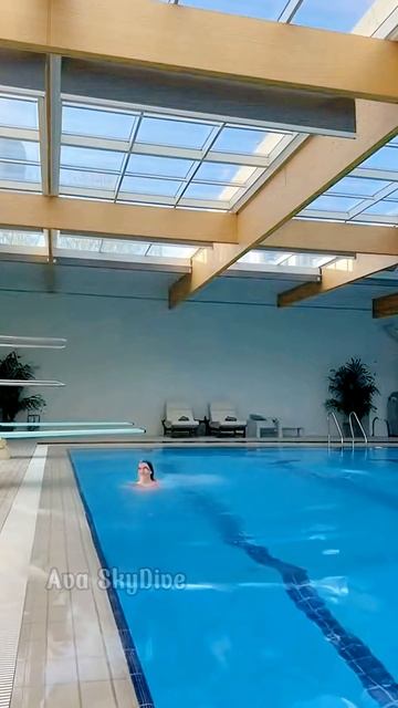 Прыжок в воду.