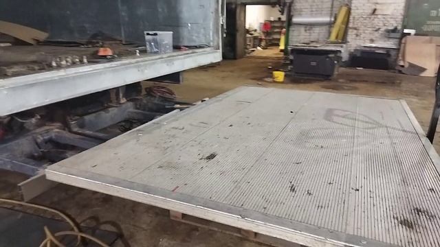 Установка гидроборта