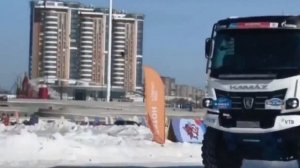 #Едет_КАМАЗ. #КАМАЗмастер #К5 на ЗимФестАмуре
