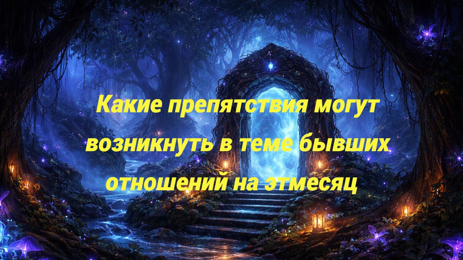 Какие препятствия могут возникнуть в теме бывших отношений на этмесяц