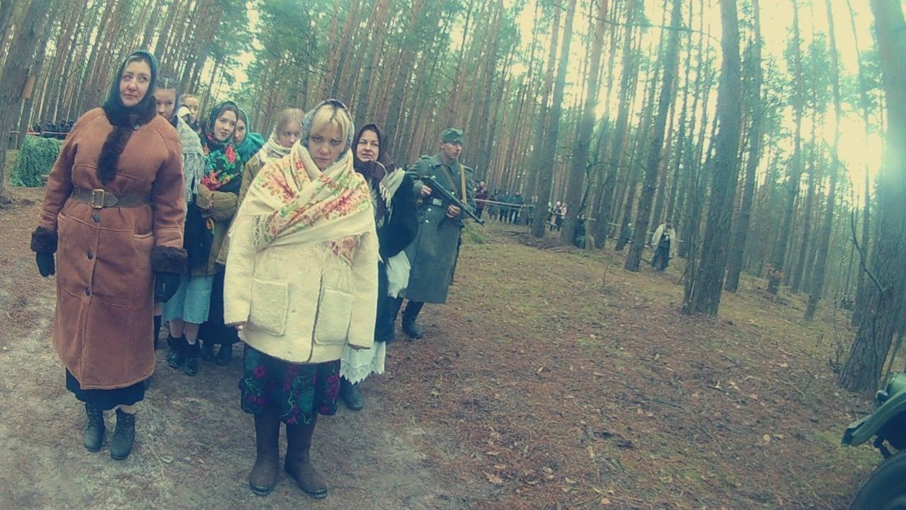 Зверства нацистов за помощь партизанам. Часть 1