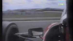 Формула 1. Вылет Алези на Гран-при Франции 1992 (пятничная квалификация)