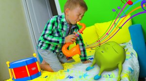 РОМА ПЫТАЕТСЯ РАЗБУДИТЬ ХЕЛПИКА! МУЛЬТИК ПРО ХЕЛПИКА! РОМА И ХЕЛПИК 28 СЕРИЯ