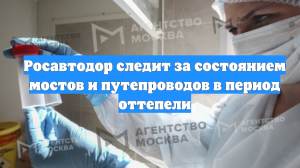 Росавтодор следит за состоянием мостов и путепроводов в период оттепели
