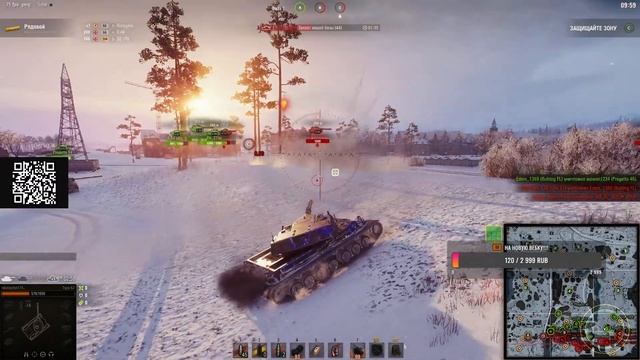 МИР-ТАНКОВ!!! Линия фронта!!!