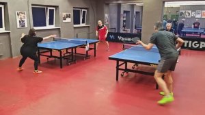 отбор Борискин А. (568) - Финашко И. (418) 03.03 настольный теннис Малиновый 400+ турнир СПб