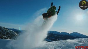 Рай в горах на снегоходах 😍🔥♥️