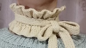 Воротничёк шарфик «жабо»