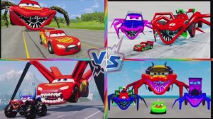 МУЛЬТИКИ: ГОНКА НА ВЫЖИВАНИЕ — МАШИНЫ vs ПАУЧОК‑ВЕЛИКАН! 🚗🕷️