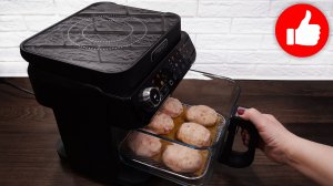 Самый простой и при этом очень вкусный рецепт рыбных котлет и риса в аэрогриле. Рекомендую на ужин