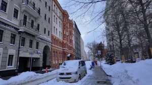 Февральская Москва 2026: Скрытые переулки и заснеженные дворы на пути к центру 🌨️🏛️