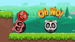 Красный Шар в игре Bounce Ball 6 Уровни 126-130