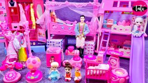 Играем в игрушки из мультика принцесса кукла Барби. Мультфильм для детей. ASMR АСМР