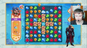 тёмный рыцарь прошёл 9 ур. и мине игры проходил бонус не смог пройти в сокровищах пиратов. 14 серия.