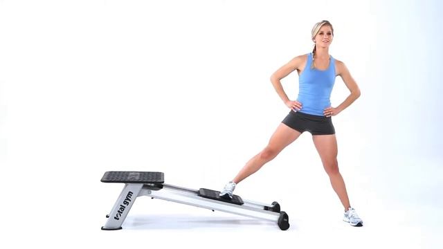 Total Gym Leg Trainer Exercise Side Split