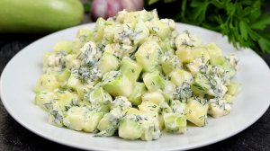 Кабачки с Чесноком НЕ ЖАРЬТЕ! Это БЛЮДО ВАС ПОКОРИТ! Просто быстро и очень вкусно.