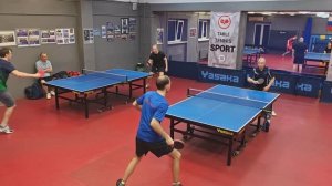 I ф. Рыбкин Р. (554) - Борискин А. (568) 03.03 настольный теннис Малиновый 400+ турнир СПб