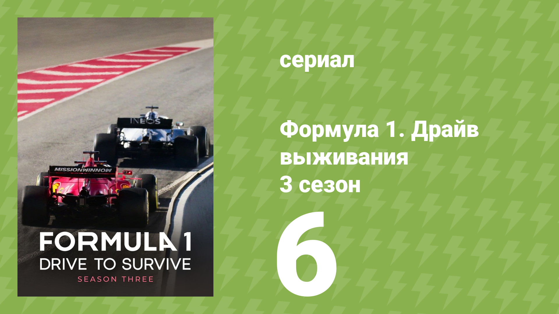 Формула 1. Драйв выживания 3 сезон 6 серия (документальный сериал, 2021) смотреть онлайн