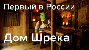 Дом Шрека построенный по рисункам мультфильма. В Советском районе Кировской области