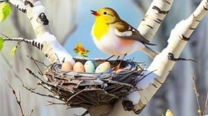 Весенний рассвет! Доброе утро! Шикарная музыкальная открытка.