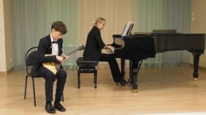 Тулинов Вениамин Андреевич, 13 лет. Балалайка, 7 класс.