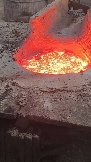 Шлаковар (Технология ВКФ): ИЧХ рафинирование расплава. Температура 1445 градусов