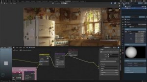 Stylized Kitchen Course in Blender p175 SK_S7_C04 Glow