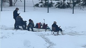 Форель по последнему льду: на что клевала?