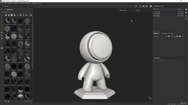 3. Substance Painter interface and navigation
