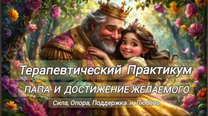 Терапия-Практикум ПАПА И ДОСТИЖЕНИЕ ЖЕЛАЕМОГО. Сила,Опора, Поддержка и Любовь 💫☀️Закрываем дефициты