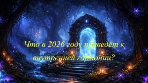 Что в 2026 году приведёт к внутренней гармонии?