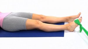 Поворот подошвы внутрь с лентой-эспандером / How to strengthen your ankle ligaments