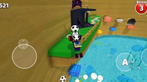 показал футбольное поле в закулисии